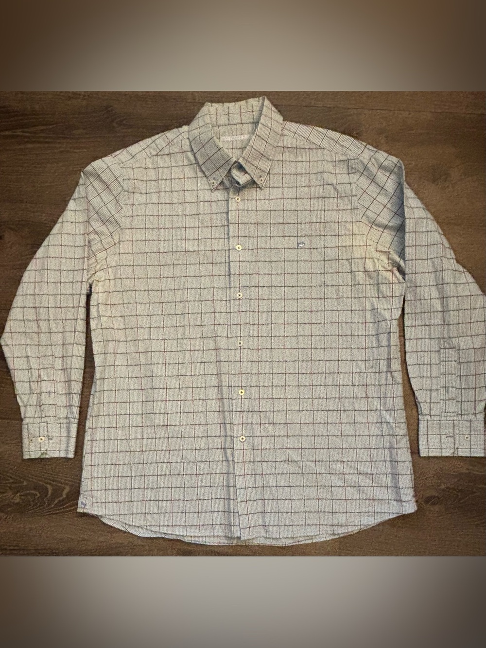 Southern Tide Long Sleeve Shirt  Mens 2XL  Plaid Button Down